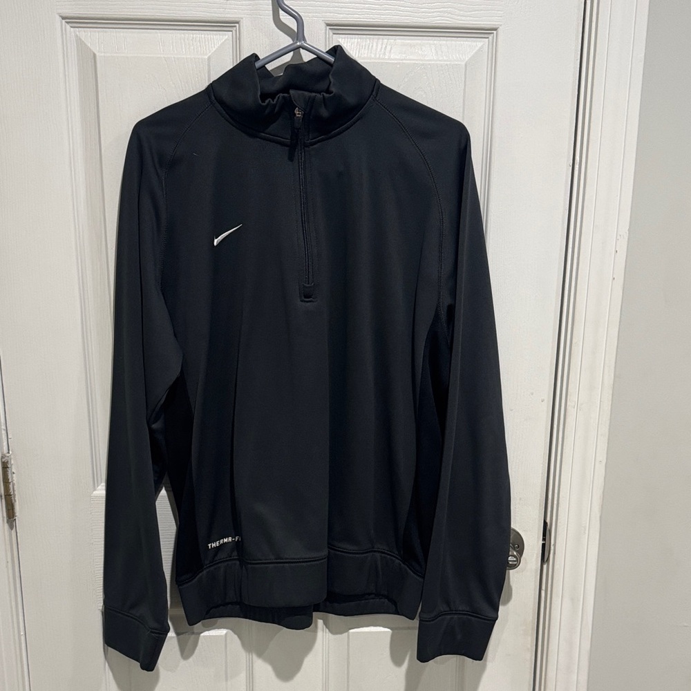 Nike Dark Grey Quarter-Zip Top